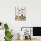 Poster C'Est Un Colibri Bien Gardé (Bureau à domicile)