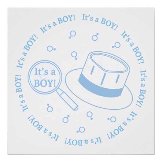 Poster C'est un garçon ! annonce (Devant)