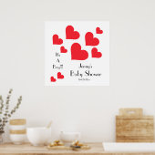 Poster C'est un garçon ! - Baby shower personnalisé de Co (Cuisine)