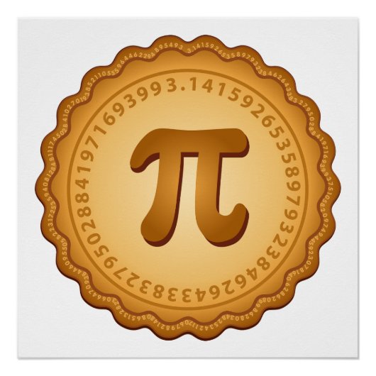 Poster C'est un GRAND PIE Pi (Devant)
