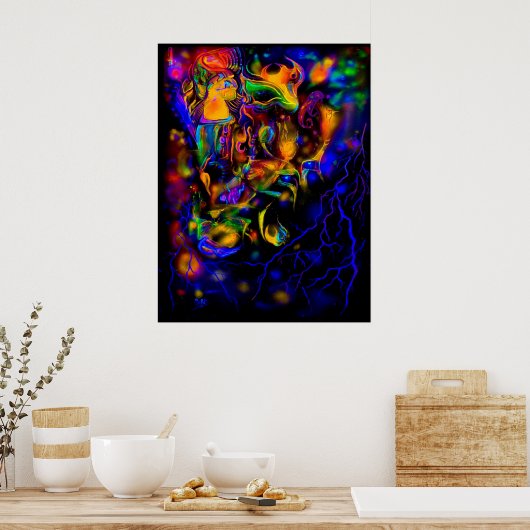 Poster C'est un local fou (Cuisine)