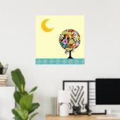 Poster C'est un nouveau jour - (Bureau à domicile)