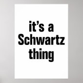 Poster c'est un schwartz (Devant)
