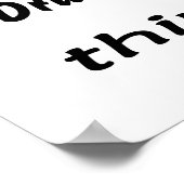 Poster C'est un truc de drumline ! (Coin)