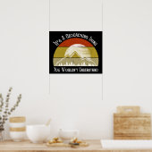 Poster C'est un truc de géocachage - vous ne comprendriez (Cuisine)