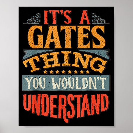 Poster C'est une affaire de Gates que vous ne comprendrie (Devant)
