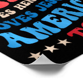 Poster C'est une bonne fille qui aime sa maman Jésus et l (Coin)