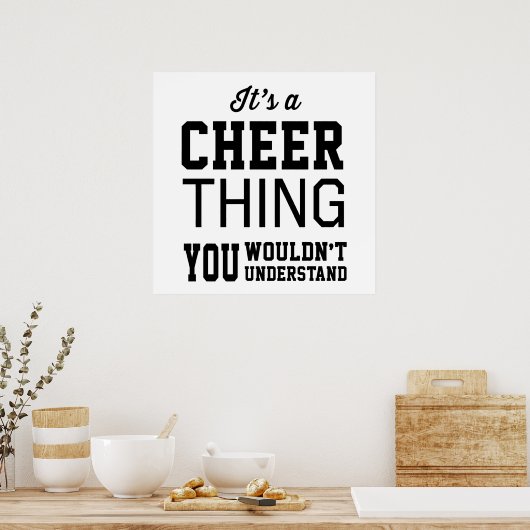 Poster C'est une chose plus gaie (Cuisine)