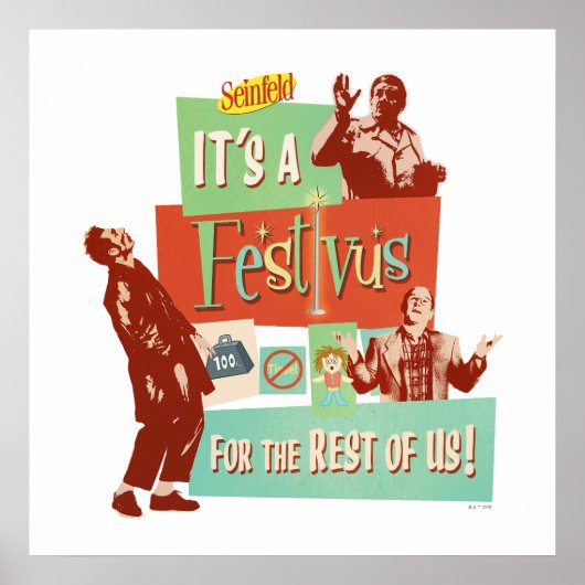 Poster C'est une Festivus pour le reste d'entre nous (Devant)