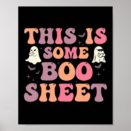 Poster C'Est Une Feuille De Boite Halloween Ghost Funny P (Devant)