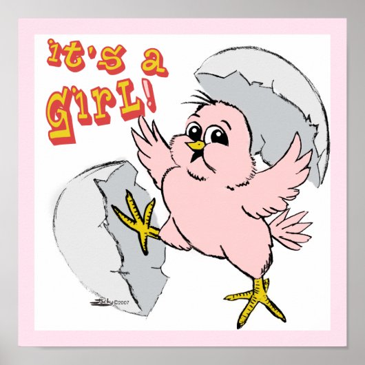 Poster C'est une fille ! (Devant)