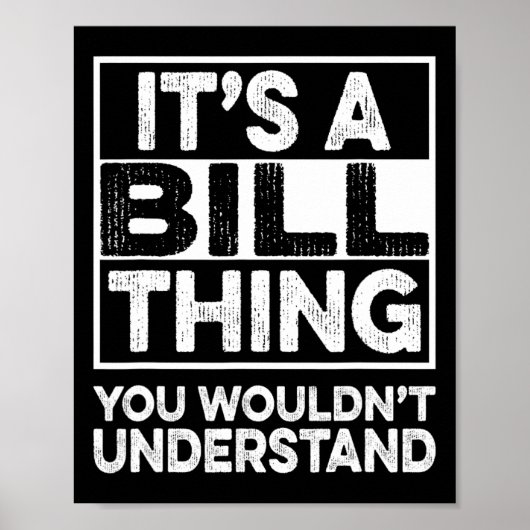 Poster C'est une histoire de facture que vous ne comprend (Devant)
