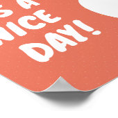 POSTER C'EST UNE JOURNÉE AGRÉABLE ! (Coin)