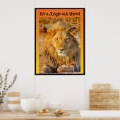 Poster C'est une Jungle là-bas ! (Cuisine)