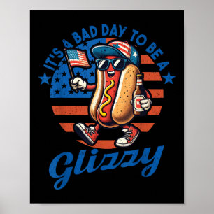 Poster C'Est Une Mauvaise Journée D'Être Un Chien Chaud G