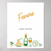 Poster C'est une préférence italienne plus rustique (Devant)