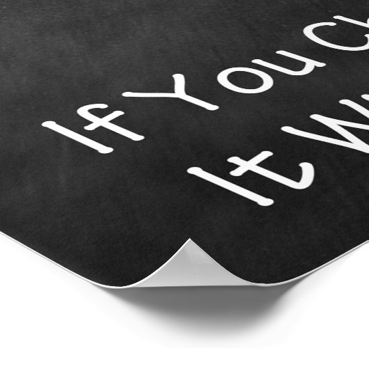 POSTER C'EST UNE QUESTION DE PERSPECTIVE ! (Coin)