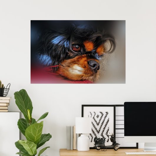 Poster C'est une vie difficile.... (Bureau à domicile)