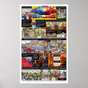 Poster C'est votre cerveau sur la politique