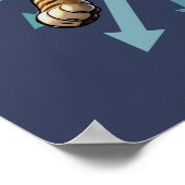 Poster C'est Zoomie Time Bengale Chat (Coin)