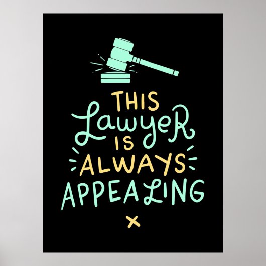 Poster Cet Avocat Est Toujours Attirant (Devant)