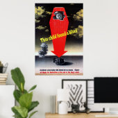 Poster Cet enfant a trouvé un aveugle (Bureau à domicile)