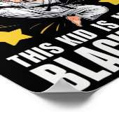 Poster Cet Enfant Est Aujourd'Hui Un Noir Karate Hapkido  (Coin)