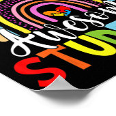 Poster Cet Enseignant A Des Étudiants Super Autisme Arc-E (Coin)