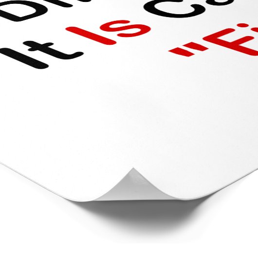 Poster Cet Examen Est "Final" (Coin)