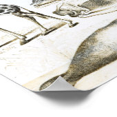 Poster Cétacée Edentata (Coin)