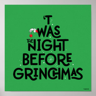 Poster 'C'était la nuit avant Grinchmas