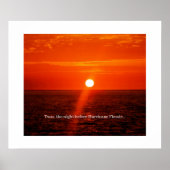 Poster C'était la nuit avant l'ouragan Flossie (Devant)