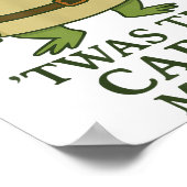 Poster C'Était Le Mlord Carbs Funny Frog Meme Médiéval (Coin)