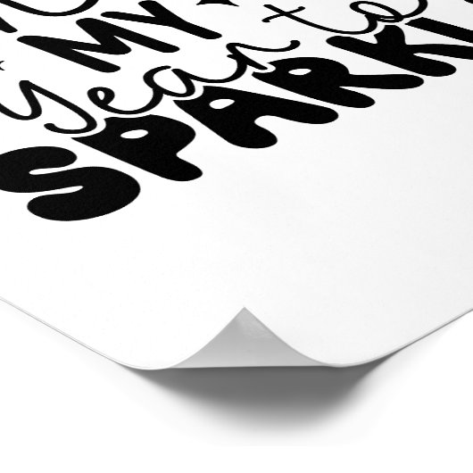 Poster Cette année, pour briller (Coin)