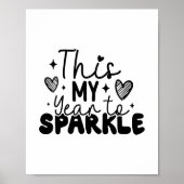 Poster Cette année, pour briller (Devant)