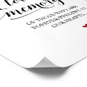 Poster Cette bougie brûle en souvenir mémorial Signe (Coin)