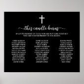 Poster Cette bougie brûle le Mémorial de Réunion de Class (Devant)