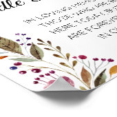 Poster Cette bougie brûle le mémorial Mariage de Maroon (Coin)