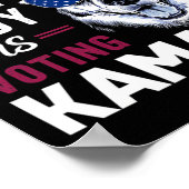 Poster Cette Dame De Chien Vote Kamala (Coin)