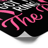 Poster Cette Fille Est Arrivée À Ring La Bell Chemo Grad  (Coin)