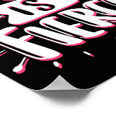 Poster Cette Fille Est L'Autonomisation De Fille Fierce (Coin)