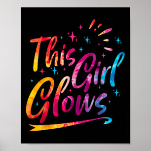 Poster Cette Fille Glisse Pour Les 80 Et 90 Enfants Femme
