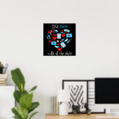 Poster Cette Infirmière Appelle Toutes Les Chaussures (Bureau à domicile)