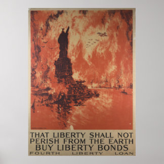 Poster Cette liberté ne périra pas de la Terre