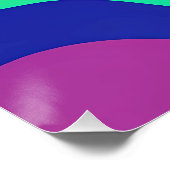 Poster Cette nouvelle vague de mascarade de Memphis (Coin)