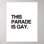 Poster Cette parade est gay (Devant)