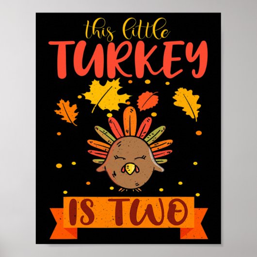 Poster Cette Petite Turquie Est À Deux Bis Jours Automne (Devant)
