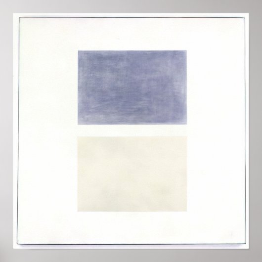 Poster cette pluie 1960 - Agnes Martin (Devant)
