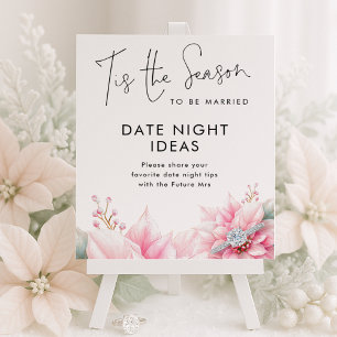 Poster Cette saison Date Night Ideas Fête des mariées