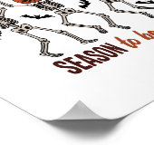 Poster Cette saison sera Éffrayante (Coin)